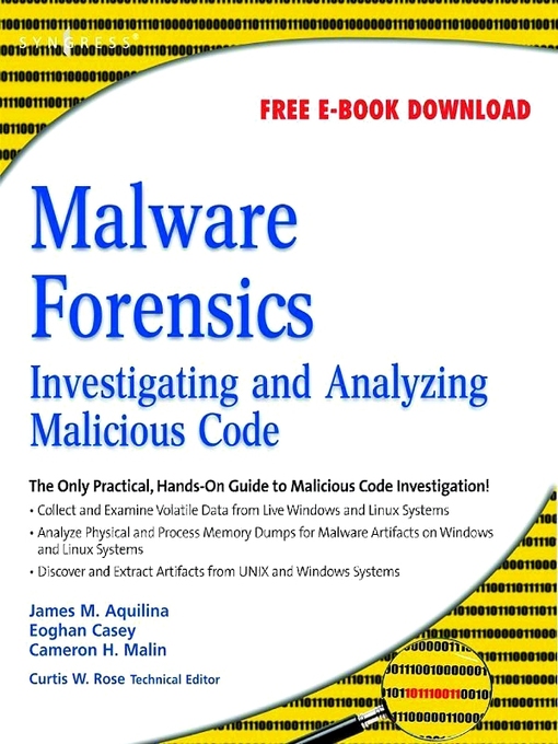 Cover image for Malware Forensics
